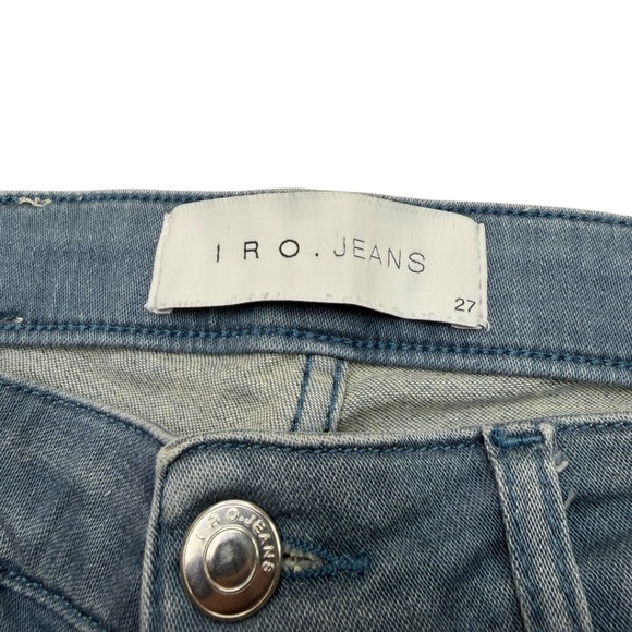 IRO Fitté Skinny Jeans Size 27 Light Wash Lydia - Picture 6 of 13